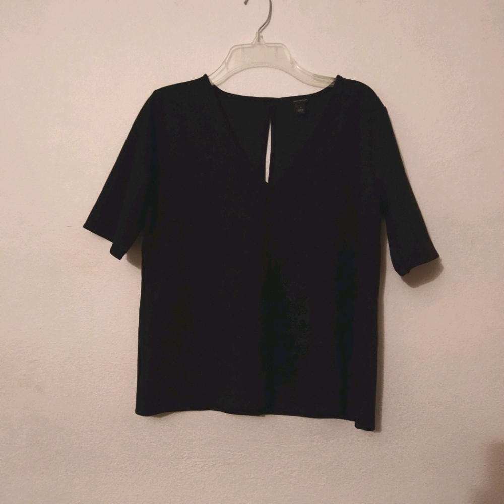 Ann Taylor black blouse